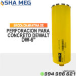 BROCA PARA DIAMANTINA DE 6" DW152 DEWALT
