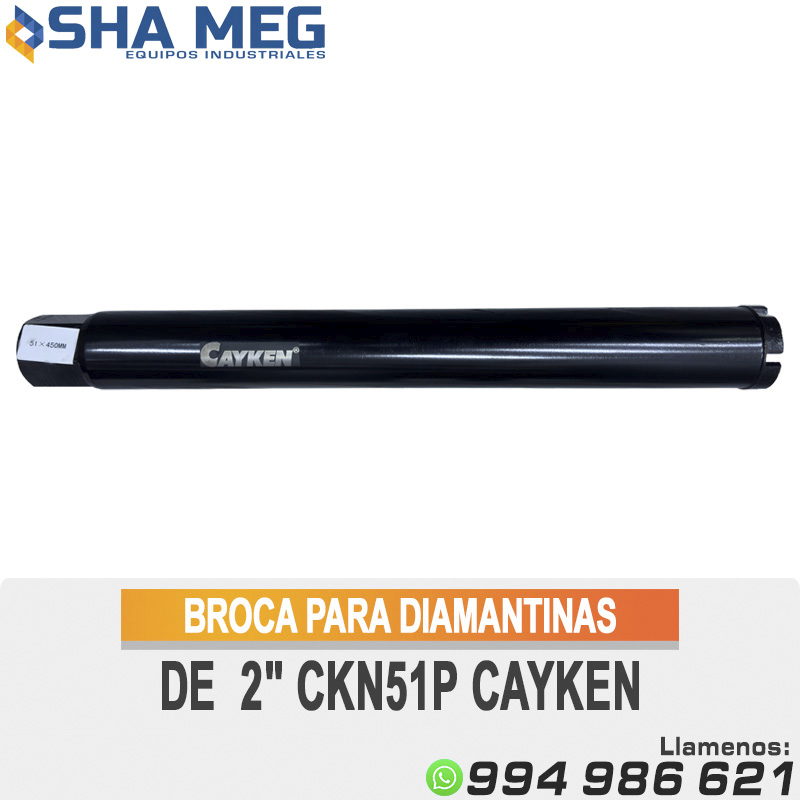 BROCA-PARA-DIAMANTINAS-DE-2-CKN51P-CAYKEN.jpg BROCA PARA DIAMANTINAS DE 2" CKN51P CAYKEN - Imagen 1
