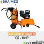 CORTADORA DE CONCRETO Y ASFALTO CR-18HP - Imagen 2