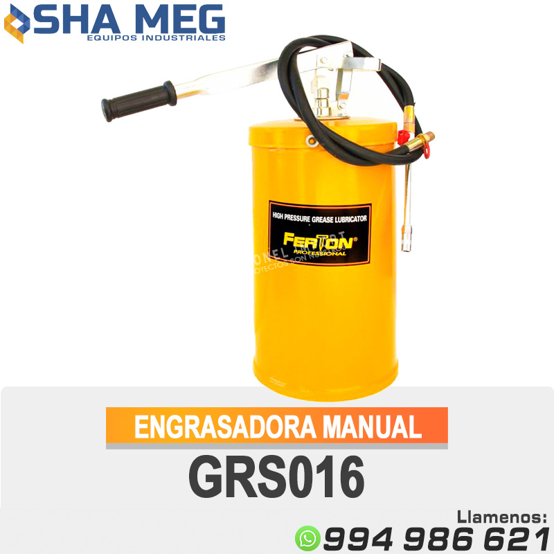 ENGRASADORA-MANUAL-GRS016.jpg ENGRASADORA MANUAL DE 16KG FERTON GRS016 - Imagen 1