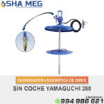 ENGRASADORA NEUMATICA DE 200KG SIN COCHE YAMAGUCHI 280