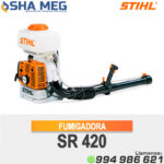 FUMIGADORA DE MOCHILA SR420 STIHL