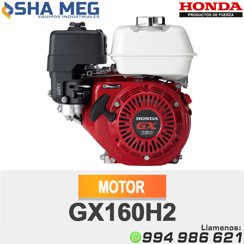 GX160H2.jpg MOTOR ESTACIONARIO GASOLINERO GX160H2 HONDA - Imagen 1
