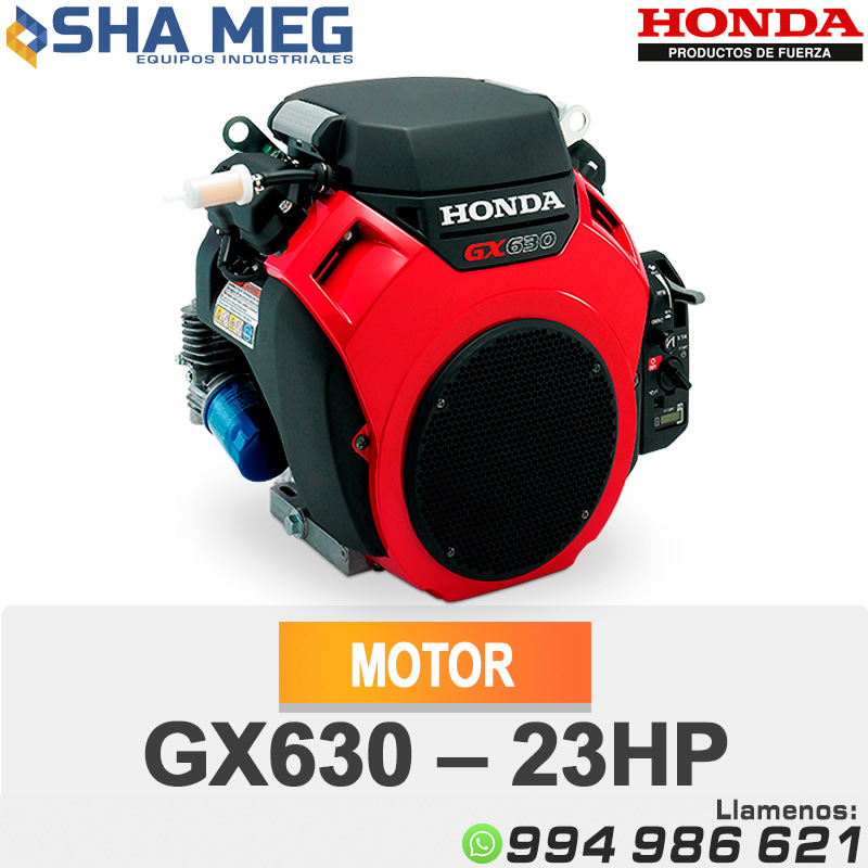 GX630-–-23HP.jpg MOTOR ESTACIONARIO GASOLINERO GX630 HONDA - Imagen 1