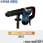 MARTILLO DEMOLEDOR GSH5 BOSCH PROFESIONAL