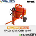 MEZCLADORA DE CONCRETO DE 11P3 MT11-14KG