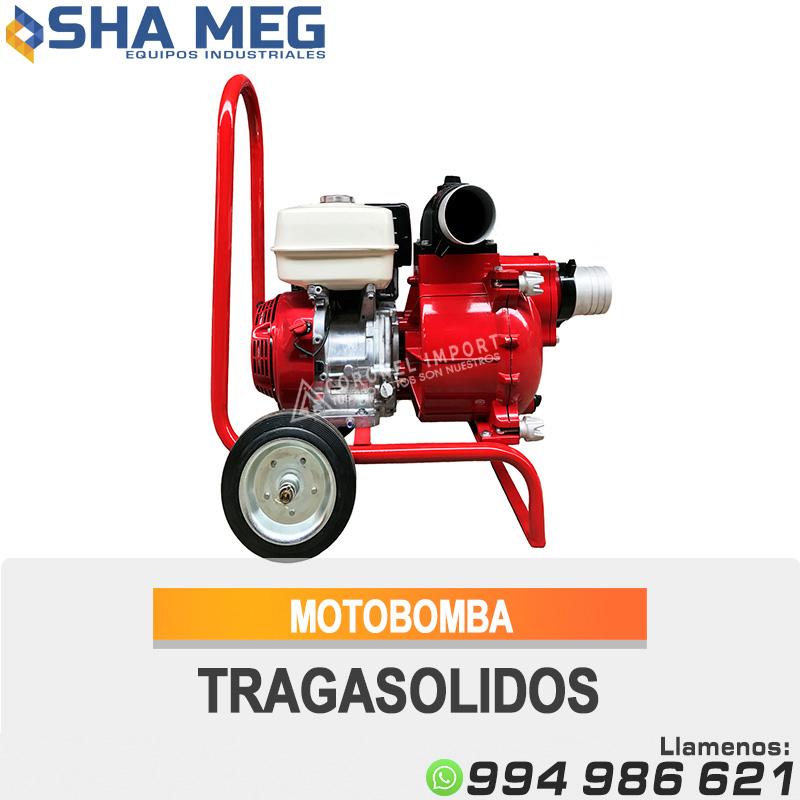 MOTOBOMBA-TRAGASOLIDOS.jpg MOTOBOMBA AUTOCEBANTE TRAGASOLIDOS MTSH-13/4G - Imagen 1