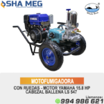 MCY400-547C MOTOFUMIGADORA ESTACIONARIA CON CARRETA Y LLANTAS DE 16"