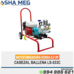 MCHP160-533C MOTOFUMIGADORA ESTACIONARIA CON CARRETA