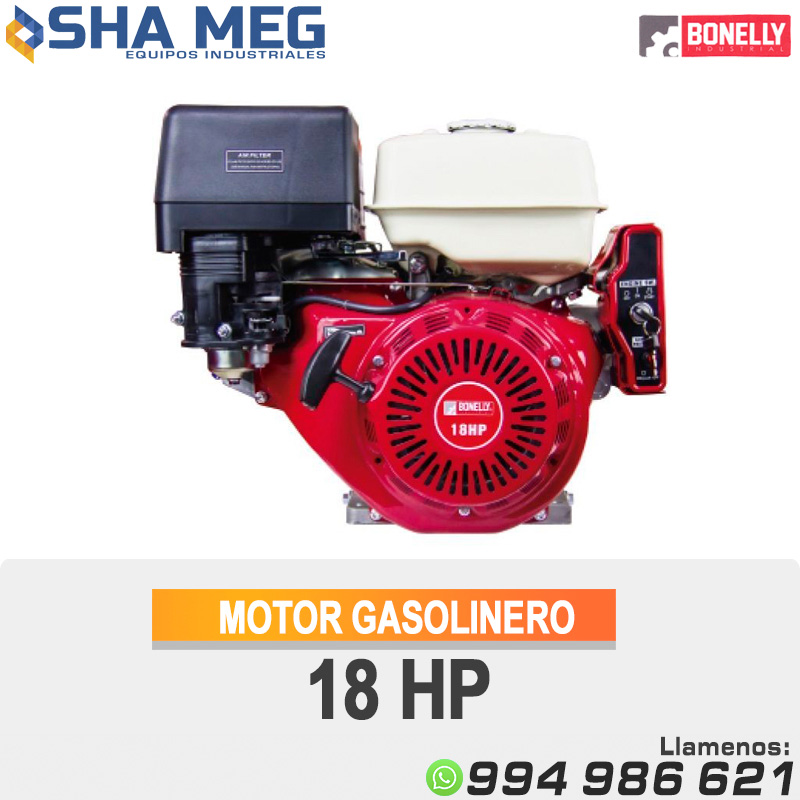 MOTOR-GASOLINERO-18-HP.jpg MOTOR ESTACIONARIO GASOLINERO BN-460K BONELLY - Imagen 1