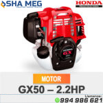 MOTOR ESTACIONARIO GASOLINERO MULTIPROPÓSITO GX50 HONDA