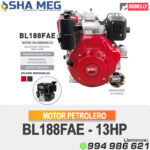 MOTOR ESTACIONARIO DIESEL BL188FAE BONELLY