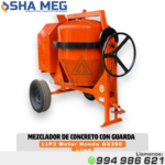 MEZCLADORA DE CONCRETO CON GUARDA DE 11P3 MTP11-13HG