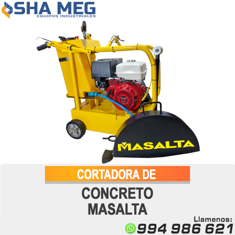cortadora-de-concreto-masalta.jpg CORTADORA DE CONCRETO Y ASFALTO MF20-4T13 MASALTA - Imagen 1